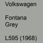 Preview: Volkswagen, Fontana Grey, L595 (1968).